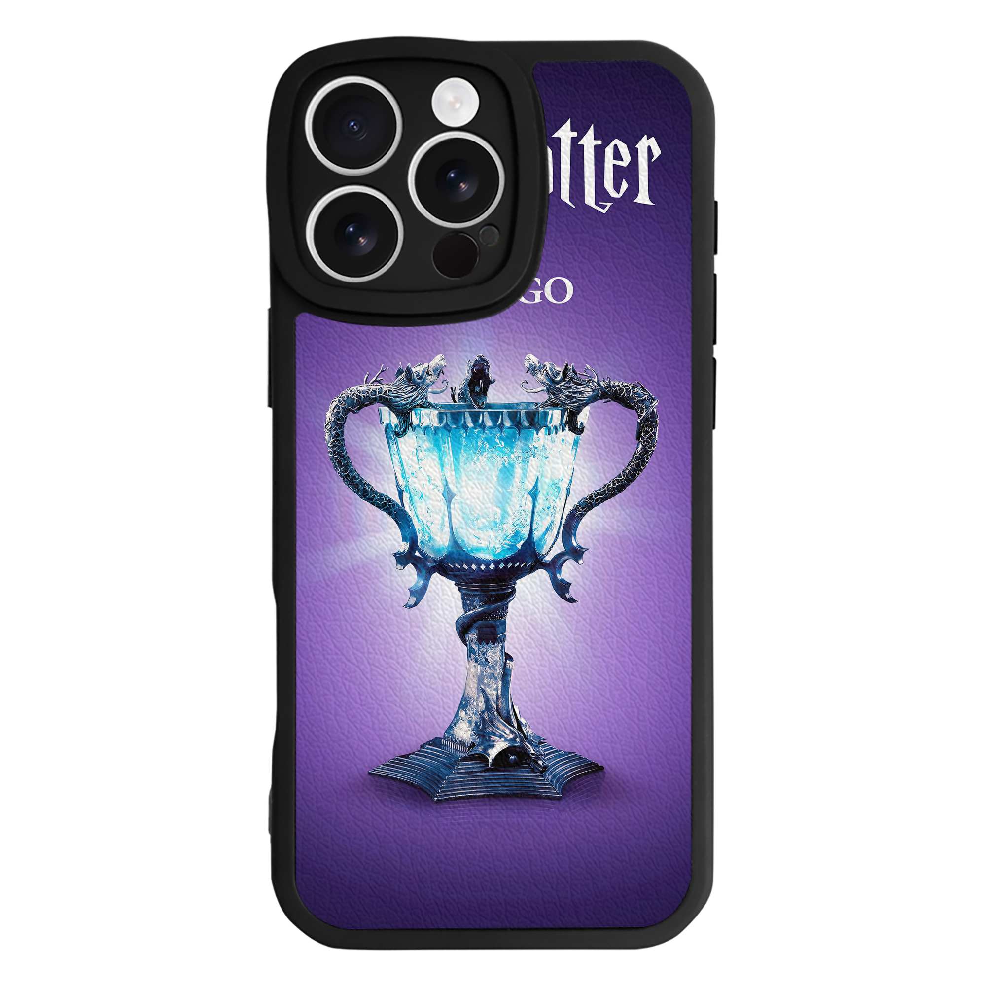 （画像用） Harry Potter ハリー・ポッターシリーズ 【iPhone 16シリーズ対応】シリコンスマホケース（レザー調） 材質：シリコン